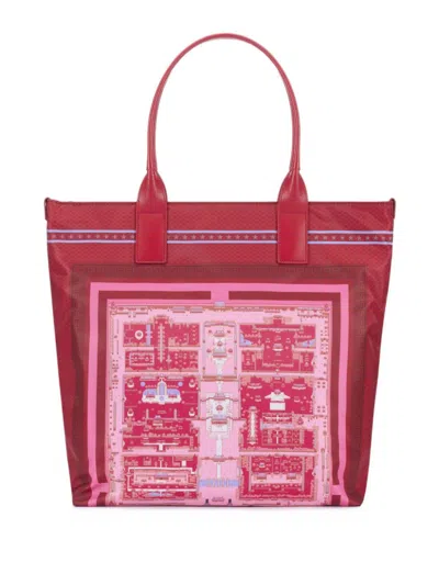 Shanghai Tang Double Happiness Tote Bag In 红色