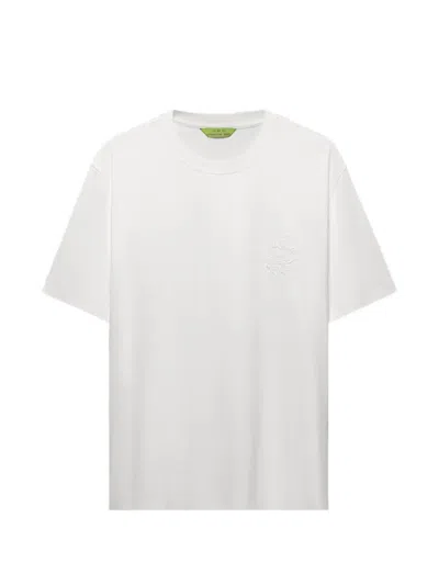 Shanghai Tang Dragon T-shirt In White