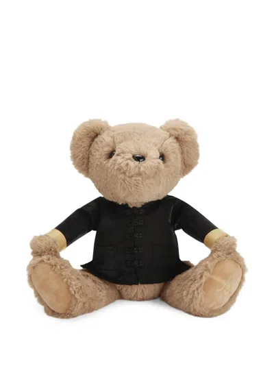 Shanghai Tang Dragon-print Teddy Bear In Black