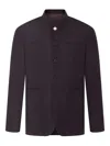 Shanghai Tang Five-button Blazer In Brown