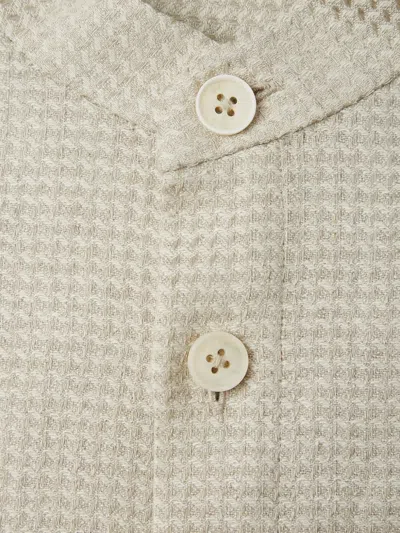 Shanghai Tang Flap-pocket Shirt In Neutral