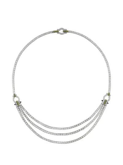 Shanghai Tang Horse-motif Necklace In Silver