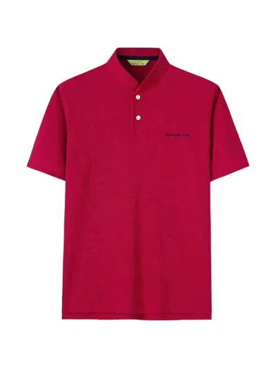 Shanghai Tang Horse-motif Polo Shirt In Red