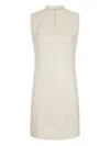 Shanghai Tang Jacquard Mini Dress