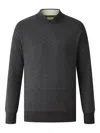 Shanghai Tang Jacquard-pattern Sweater In Gray