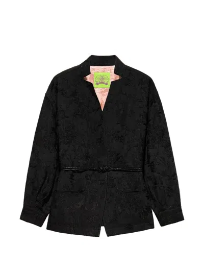 Shanghai Tang Knotted Tang Jacket In Black