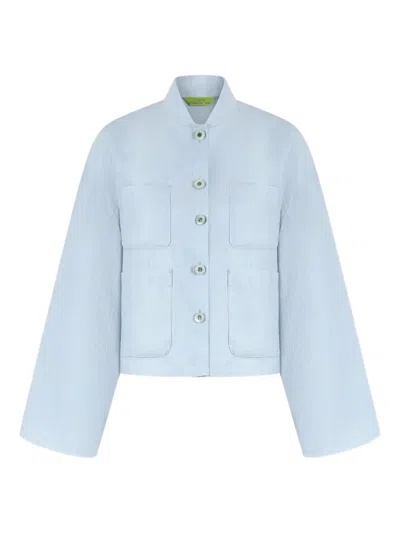 Shanghai Tang Jacke Aus Leinen