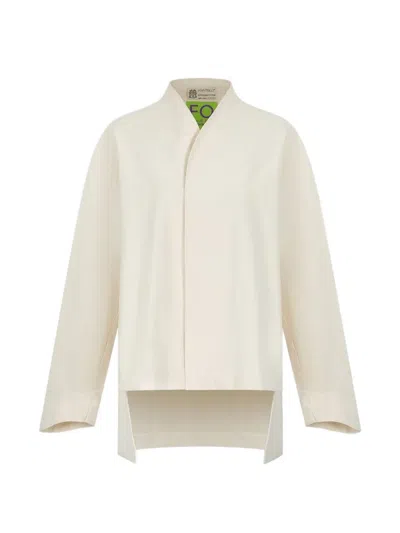 Shanghai Tang Matixiu Cotton Shirt In White