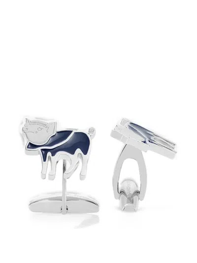 Shanghai Tang Nunzio Cufflinks In Metallic