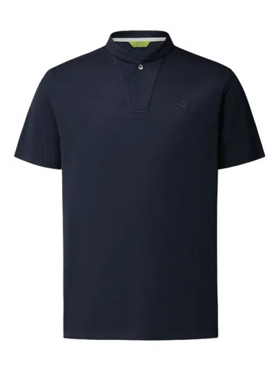 Shanghai Tang Playmaker Polo Shirt In Blue