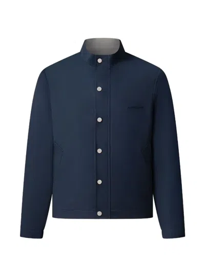 Shanghai Tang Reversible Tang Jacket In Blue