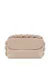 Shanghai Tang Rose Knot Clutch Bag In Neutrals