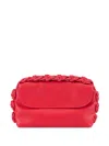 Shanghai Tang Rose Knot Clutch Bag In Red