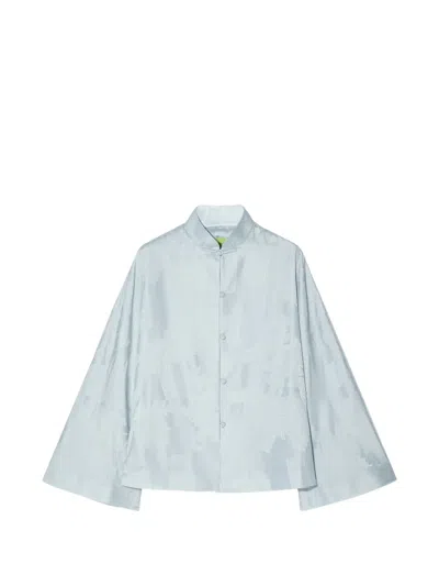 Shanghai Tang Scholar Jacquard-woven Jacket In Blue