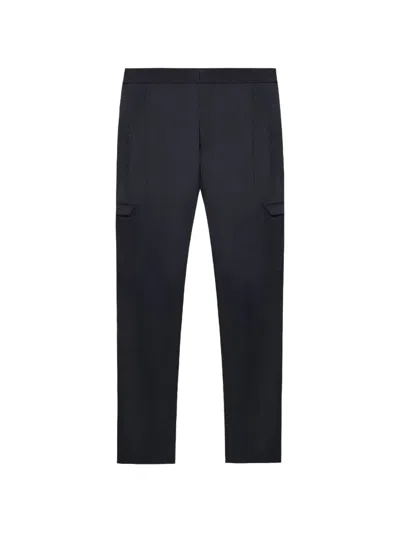Shanghai Tang Straight-leg Trousers In Black