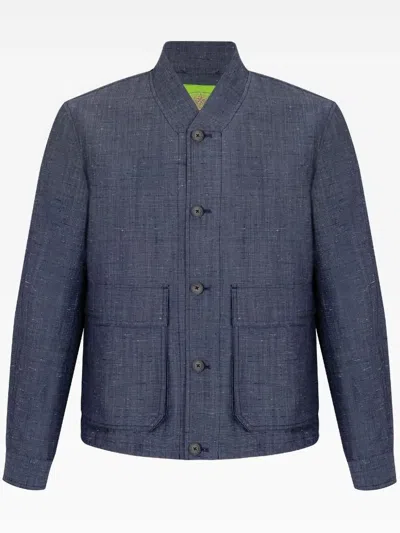 Shanghai Tang Tang Bomber Jacket In Blue