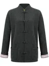 Shanghai Tang Tang Cashmere Cardigan In Black