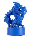 Shanghai Tang Tang Dragon Chess (set Of Four) In Blue