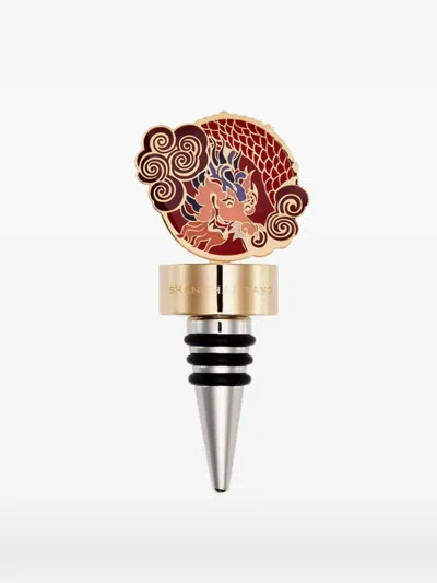 Shanghai Tang Tang Dragon Wine Stopper In Multi