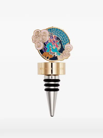 Shanghai Tang Tang Dragon Wine Stopper In Multi