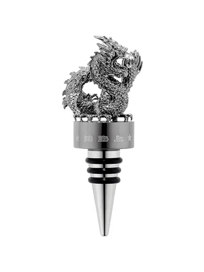 Shanghai Tang Tang Dragon Wine Stopper In Gray