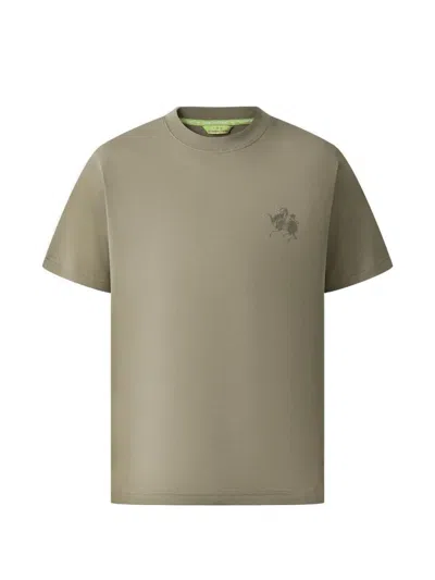 Shanghai Tang Tang Horse Cotton T-shirt In Green