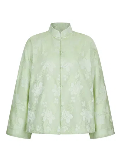 Shanghai Tang Tang Jacket In グリーン