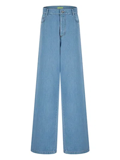 Shanghai Tang Tang Jeans In Blue