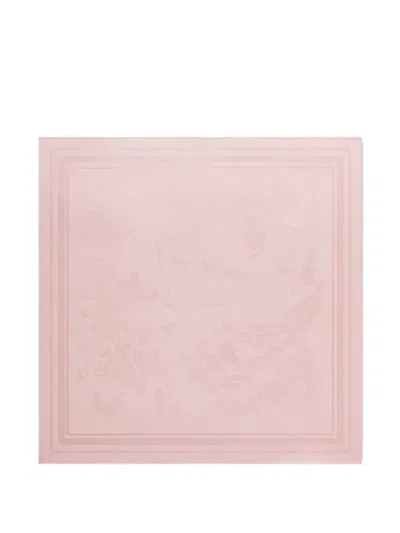 Shanghai Tang Tang Patterned Scarf In Pink