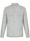 Shanghai Tang Tang Shirt In Grey