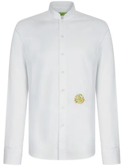 Shanghai Tang Tang Shirt In White