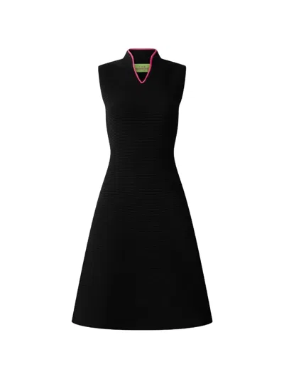 Shanghai Tang Tang Sleeveless Dress In Black