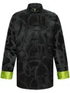 Shanghai Tang Tang Two-tone Jacket In Schwarz