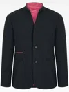 Shanghai Tang Tang Wool Jacket In Blue