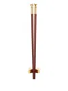 Shanghai Tang Tang Zodiac Essstäbchen Mit Mauskopf In Brown
