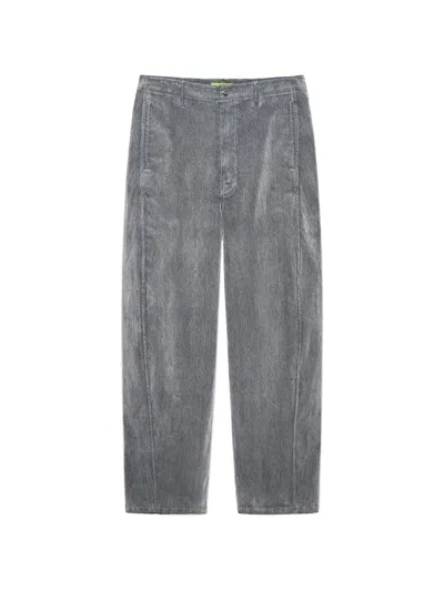 Shanghai Tang Washed Straight-leg Jeans In Gray