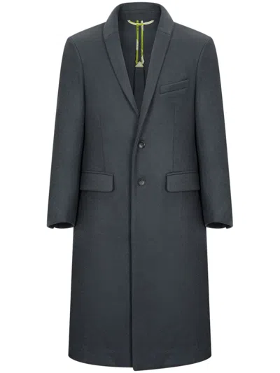 Shanghai Tang Wool Coat In Grey