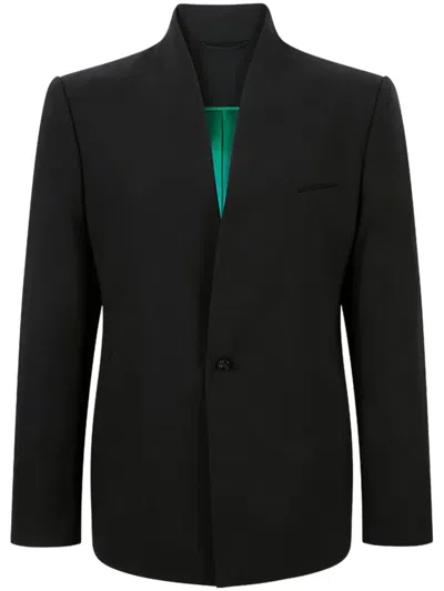 Shanghai Tang X Chen Man Wool Jacket In Black