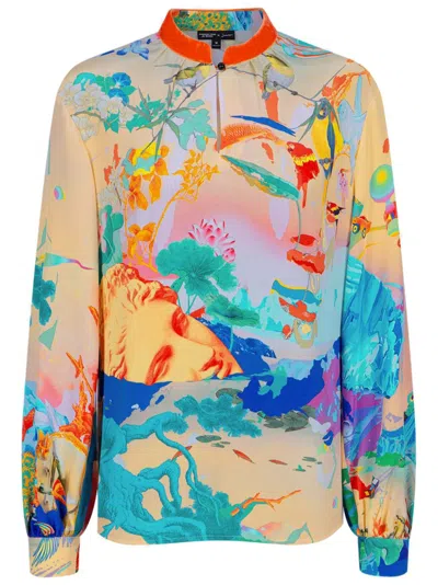 Shanghai Tang X Jacky Tsai Dali Icons Blouse In 中性色