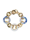 Shanghai Tang X Jacky Tsai Porcelain Bracelet In Gold