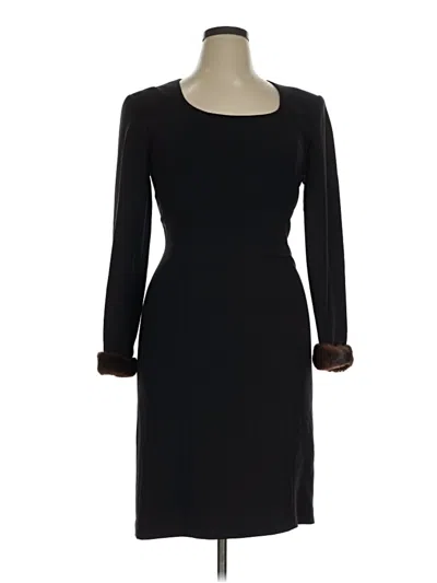 Pre-owned Shani Cocktail Dress In Black