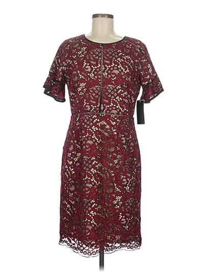 Shani Cocktail Dress In Burgundy