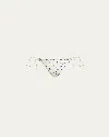 Shani Khloe String Bikini Bottoms In White
