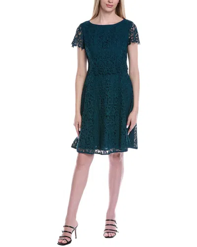 Shani Lace Sheath Dress In Blue