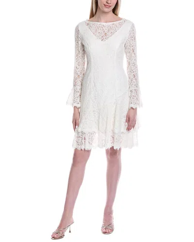 Shani Lace Sheath Dress In White