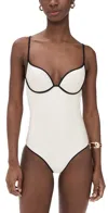 Shani Shemer Abby One Piece Cream In Cream