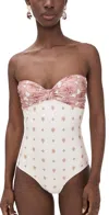 Shani Shemer Aloe One Piece Pink Print In Pink
