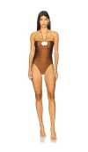 Shani Shemer Angora One Piece In Brown