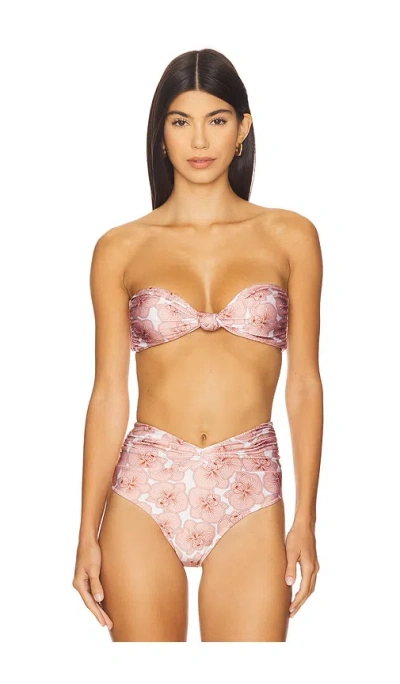 Shani Shemer Anne Bikini Top In Pink