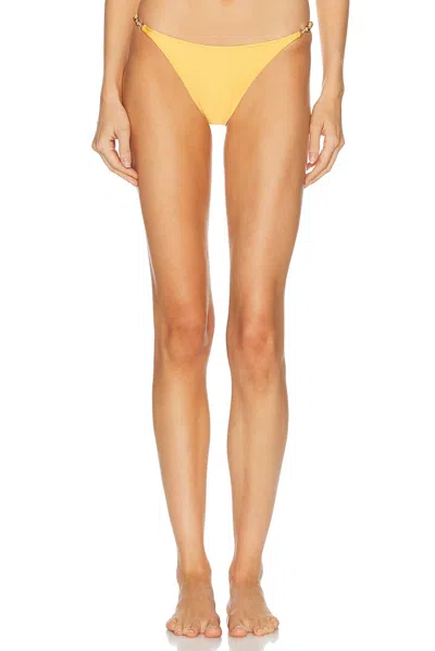 Shani Shemer Ashton Bikini Bottom In Yellow